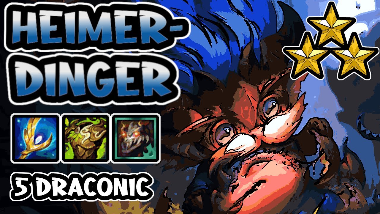 Heimerdinger 3-Star - Golden Eggs - TFT Set 5 (PBE)