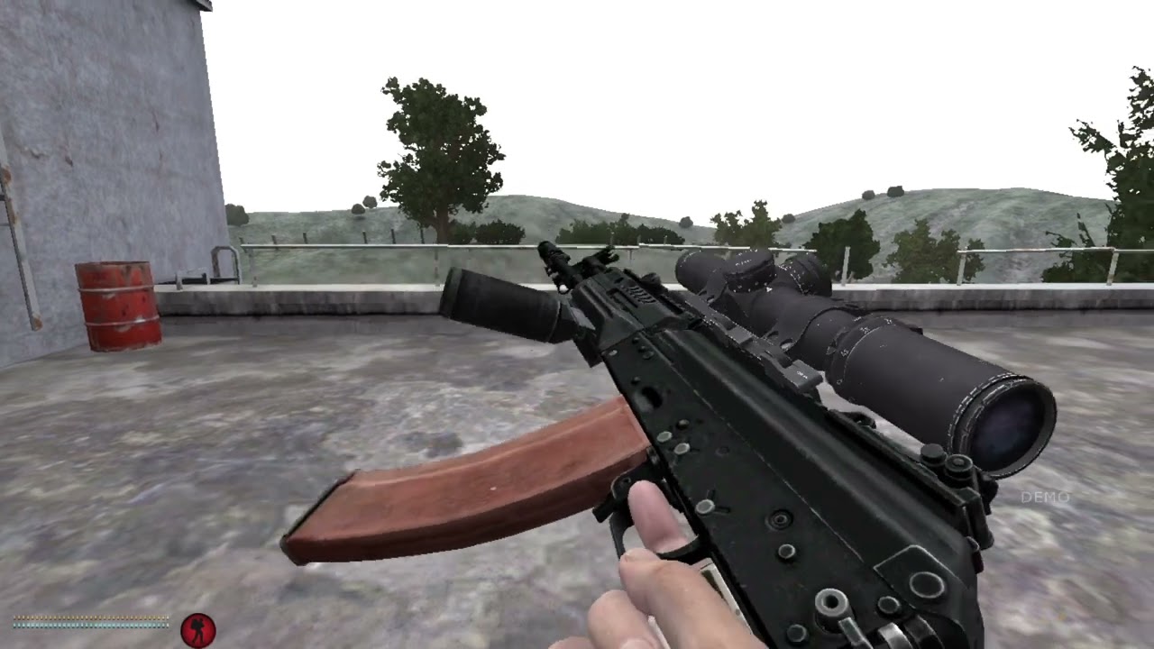 [Stalker Anomaly Weapon Mod ] - EFT AK12 Update