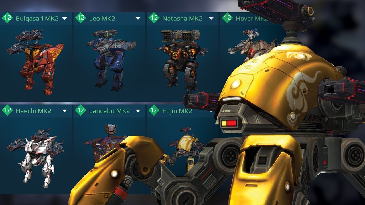 War Robots — Старый робот Fujin сияет в ангаре мечты «Энергетический щит», эпизод 17 | Геймплей WR