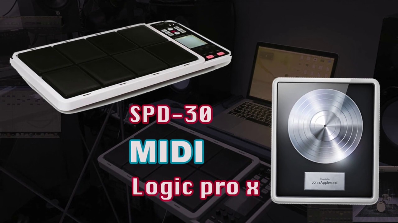 Roland SPD-30 Octapad as a MIDI Logic Pro by Dhum