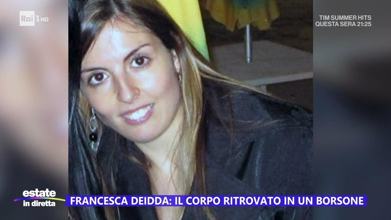 Francesca Deidda: ritrovato il corpo in un borsone - Estate in diretta 19/07/2024
