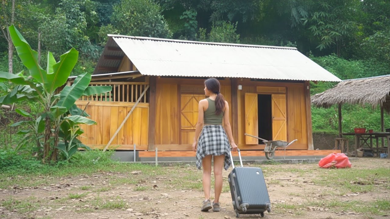 A Young CEO Left the City to Build a New Life &mdash; Wooden House & Pool Project Begins