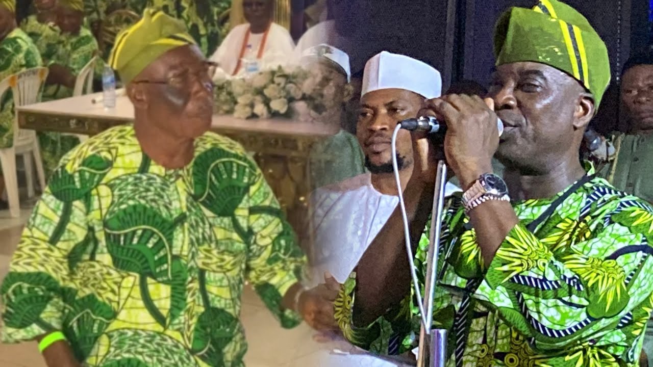 K1 De Ultimate Entertains His Childhood Friend at the Final Burial of Late Madam Aduke Cole