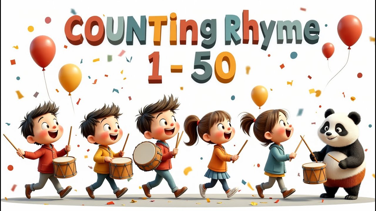 Learn 50 Numbers in MINUTES with This FUN Song