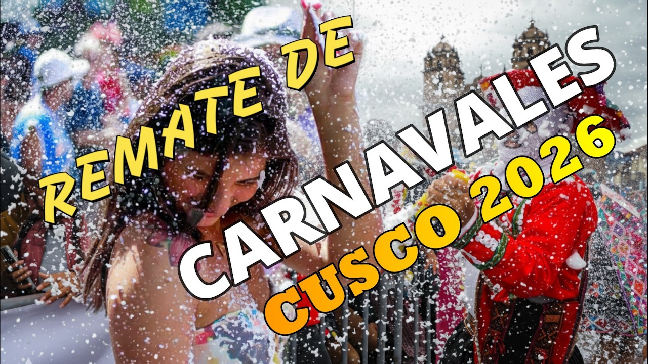 Empezaron los CARNAVALES 🥳 EN CUSCO 2026 💦 La fiesta más divertida del Peru‼️ #carnavalcusqueño2026