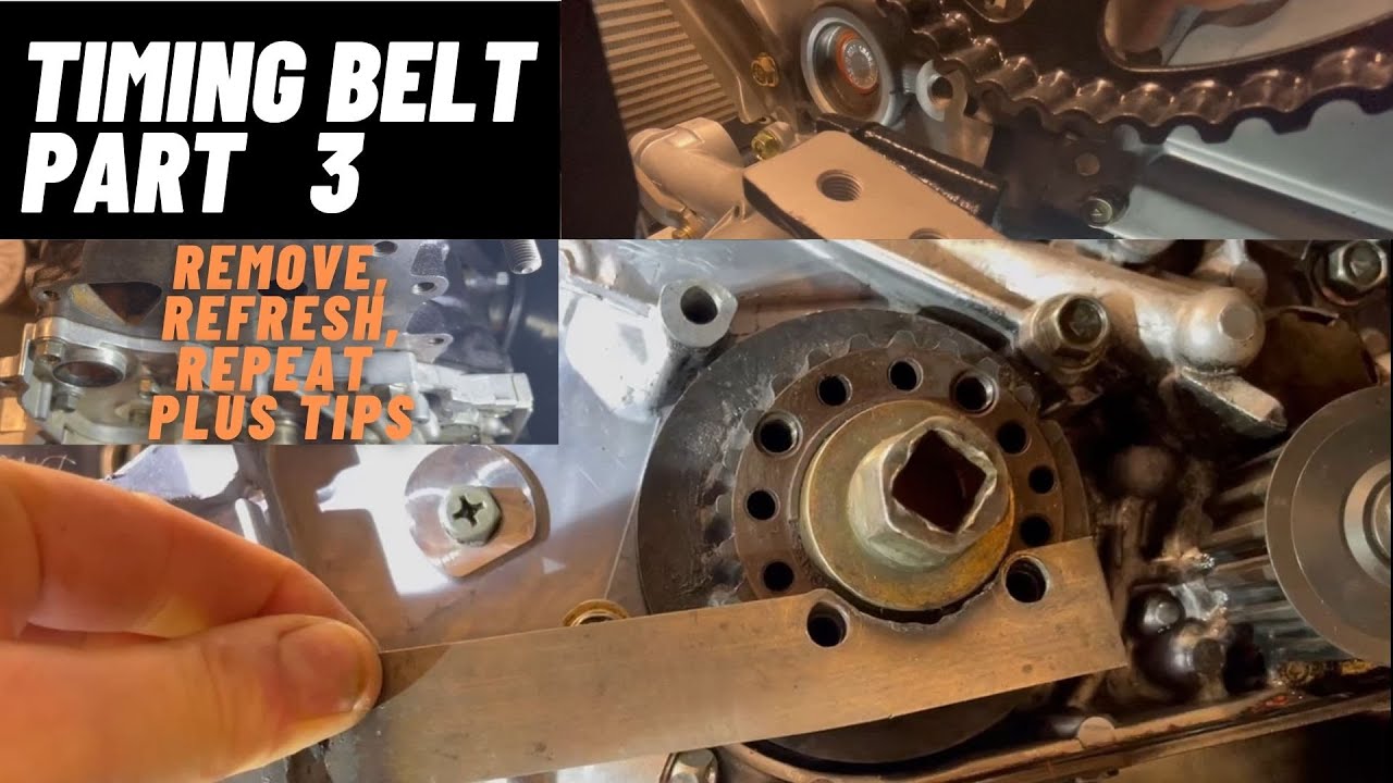 Timing Belt Replacement Episode 3 (4G63)!  Remainder of Disassembly, Cleanup, & begin to re-install.