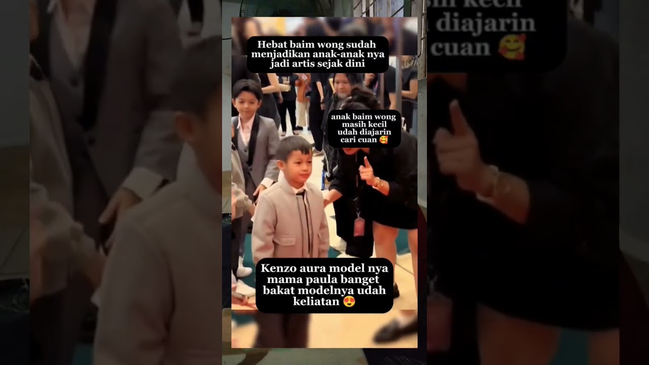 Anak Baim wong dan Paula Verhoeven #baimwong #paulaverhoeven #baimpaula #artist #shorts #model