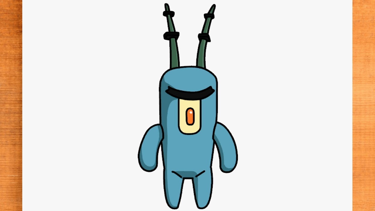 How to draw Stumble Guys PLANKTON