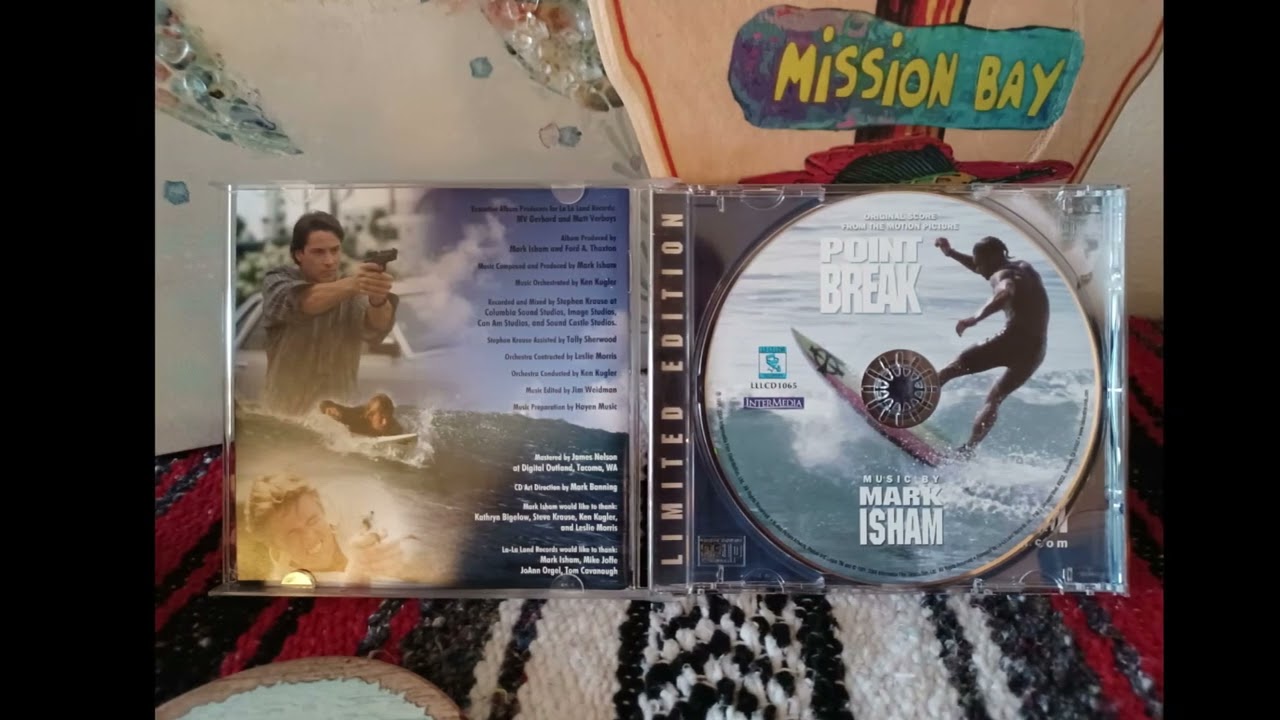 Point Break Original Sound Score Mark Isham