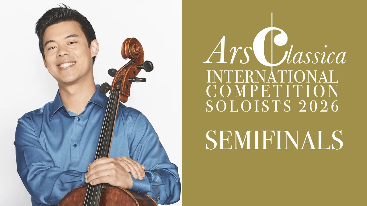 Alexander Wu | ArsClassica Competition 2026 - SEMIFINALS | Debussy, Sonata for cello and piano