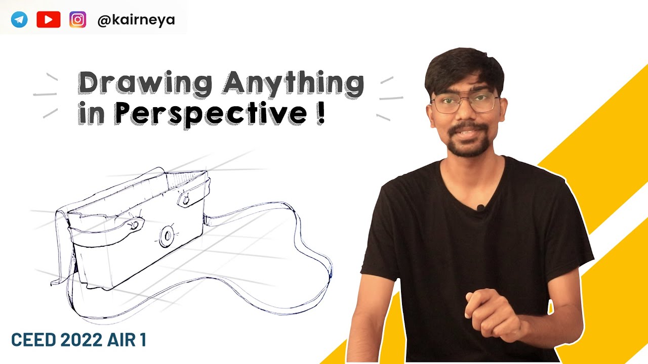 DRAW ANYTHING IN PERSPECTIVE ! | CEED | NID | CEED AIR 1