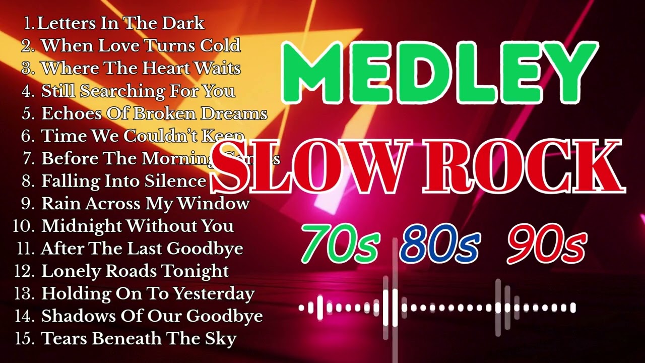 Nonstop Slow Rock Collection 🎶 Best Romantic Love Songs 70s 80s 90s
