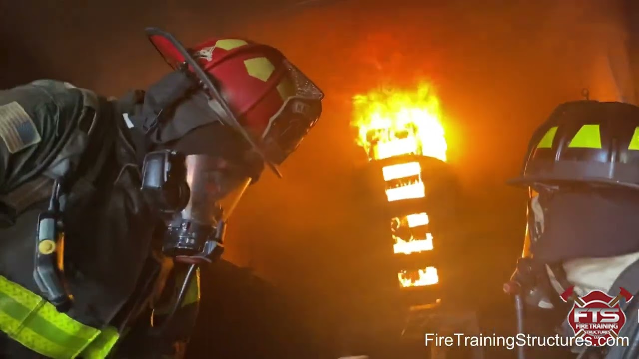 Flashover Fire Training Using Shipping Containers in Knoxville, TN