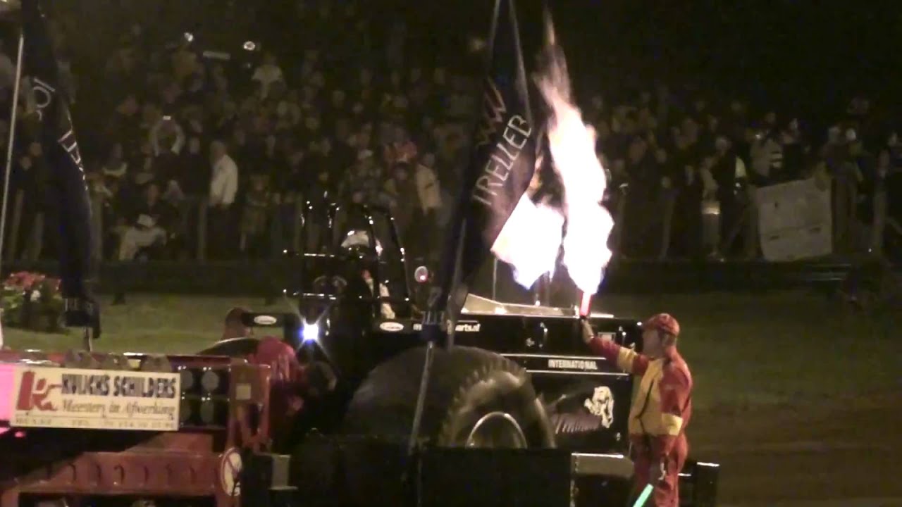 Tractorpulling Great Eccleston 2010 : Terminator Finale Run 2e plaats