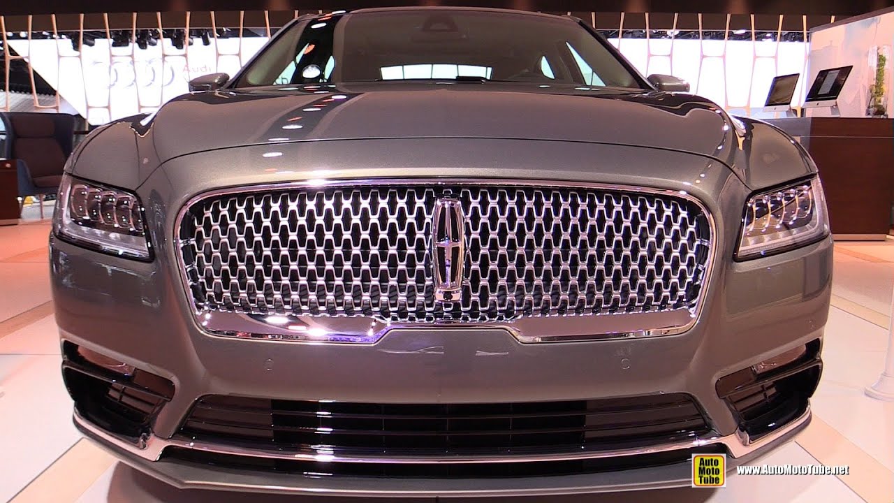 2017 Lincoln Continental - Exterior and Interior Walkaround - Debut at 2016 Detroit Auto Show