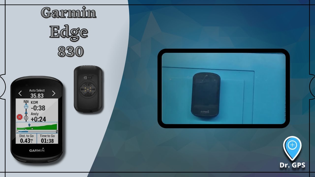 Garmin Edge 830 (Limpeza/Desoxidação)