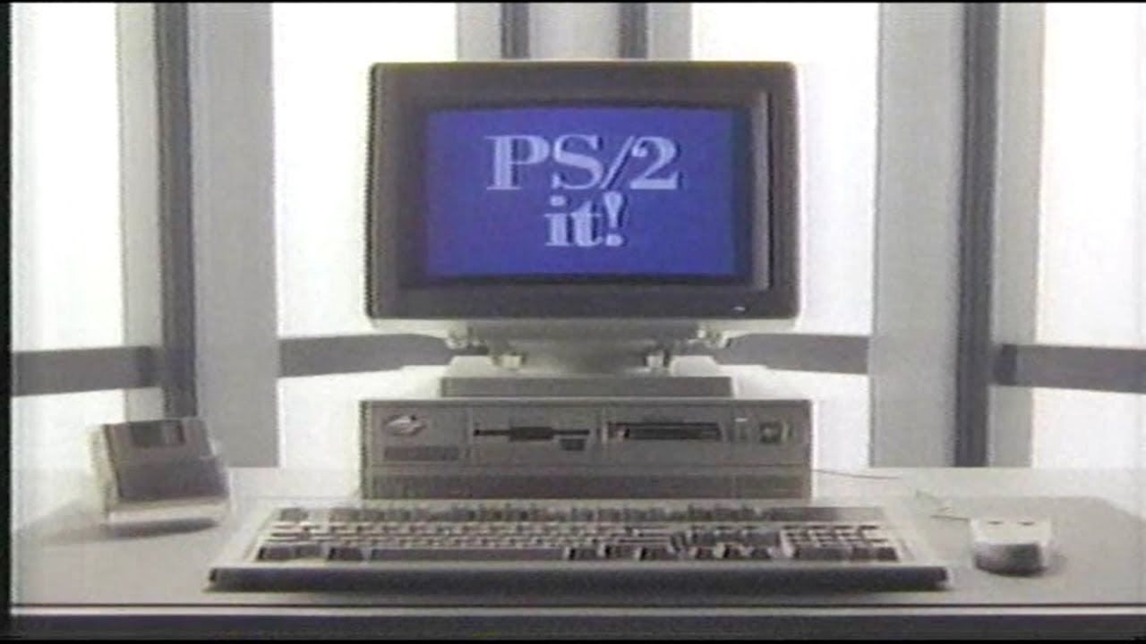 Коммерческий компьютер IBM Personal System 2 PS/2 (1989)