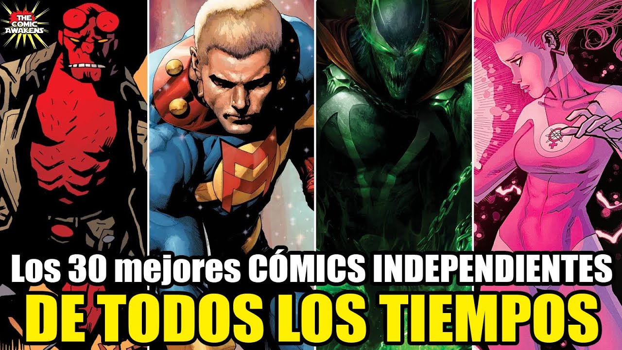 Los 30 MEJORES CÓMICS INDEPENDIENTES de todos los tiempos