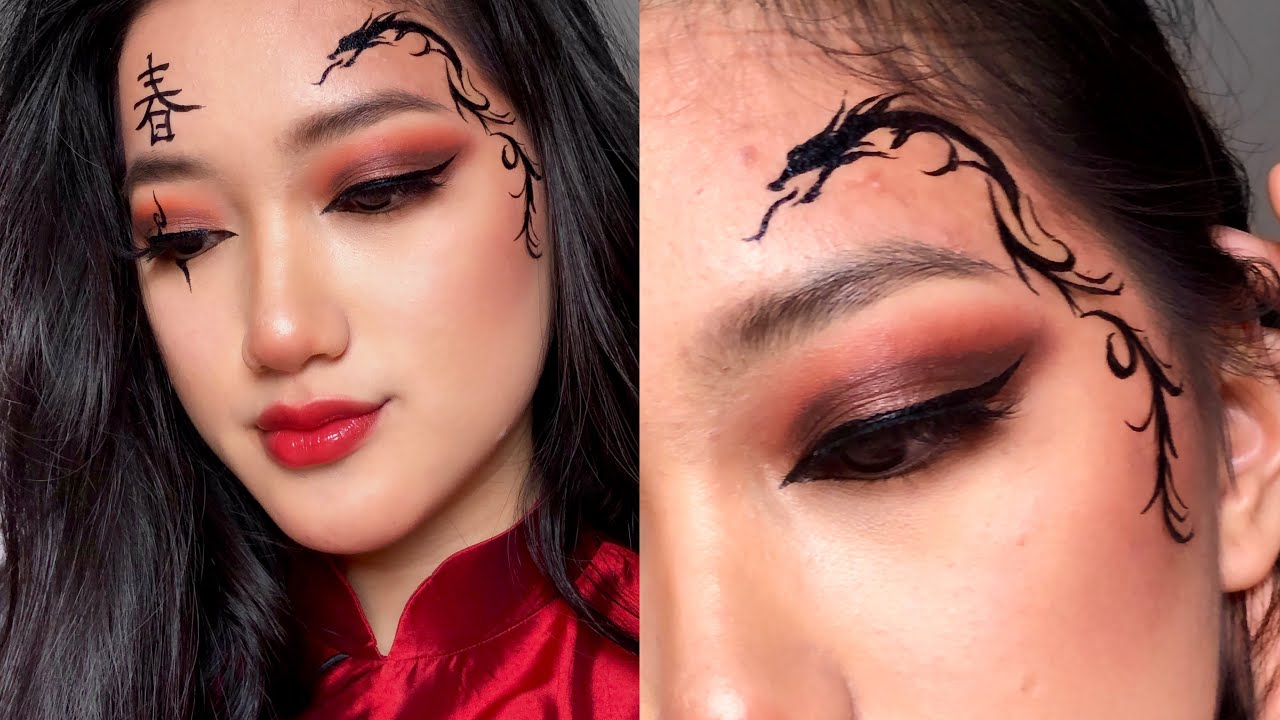Chinese Dragon Makeup Tutorial