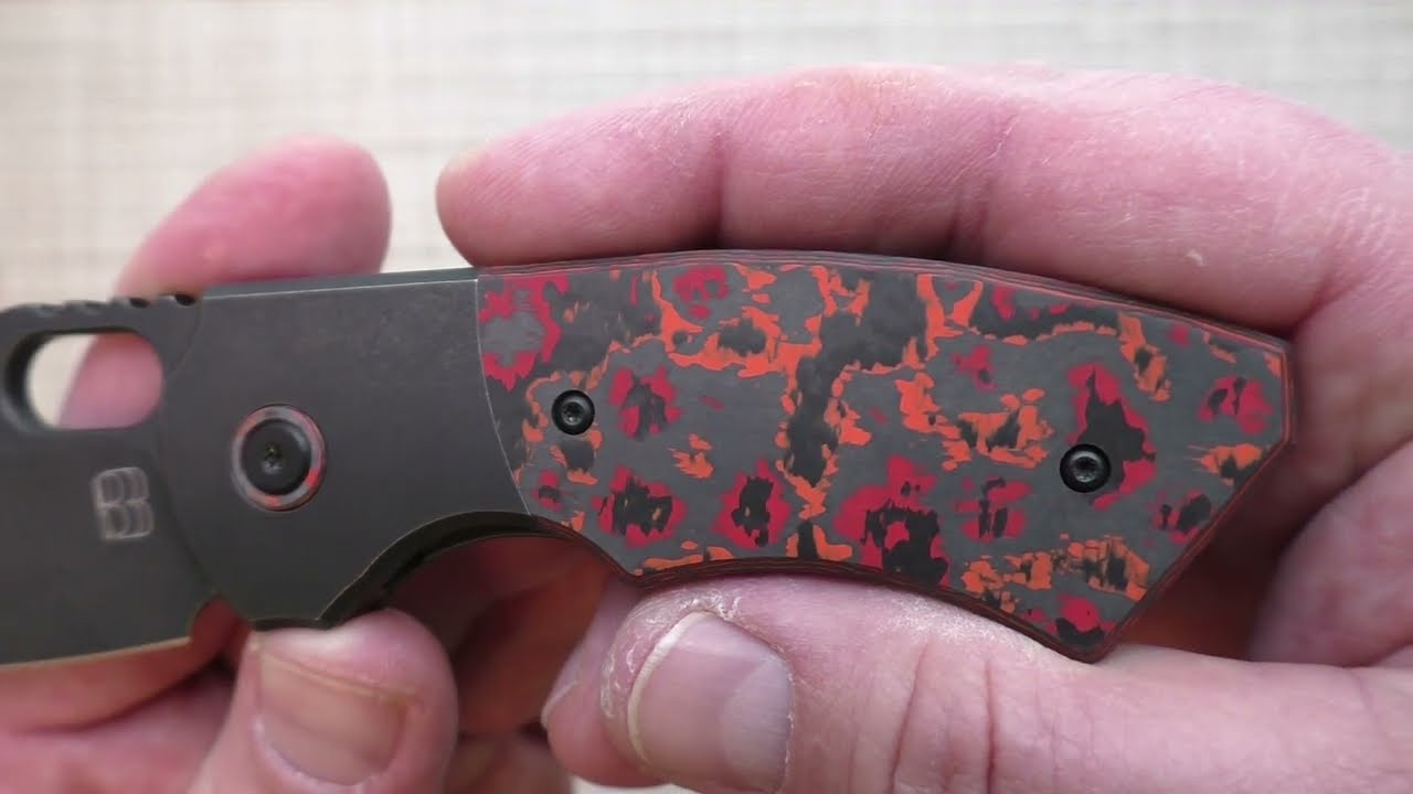 ЖИРНАЯ ТЯПКА. Нож SLIM MARS VALLEY FatCarbon Berg Blades