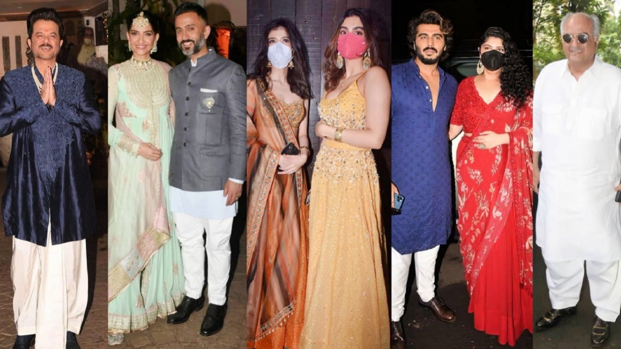 Bollywood Celebs At Anil Kapoor Daughter Rhea Kapoor | Sonam Kapoor Sister Marriage Full Video HD