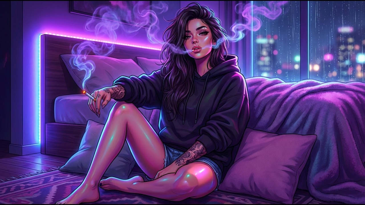 Urban Night Therapy — Chill Rap & Smoke Mood