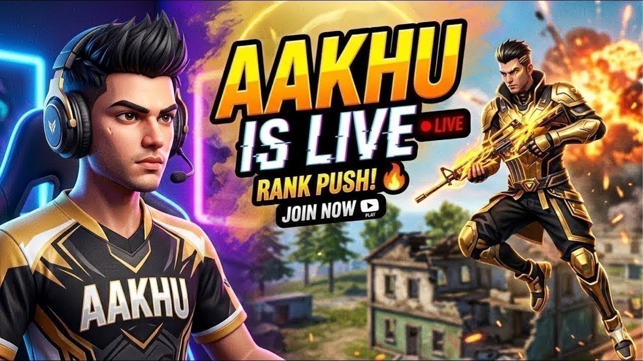 🔥 AAKHU LIVE NOW | INSANE Free Fire CLUTCH 😳