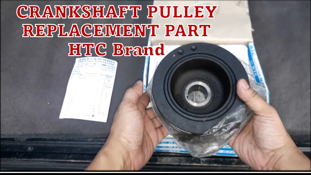 Paano Malaman kung Sira ang Crank Shaft Pulley I Pulley Replacement on ISUZU Crosswind Sportivo