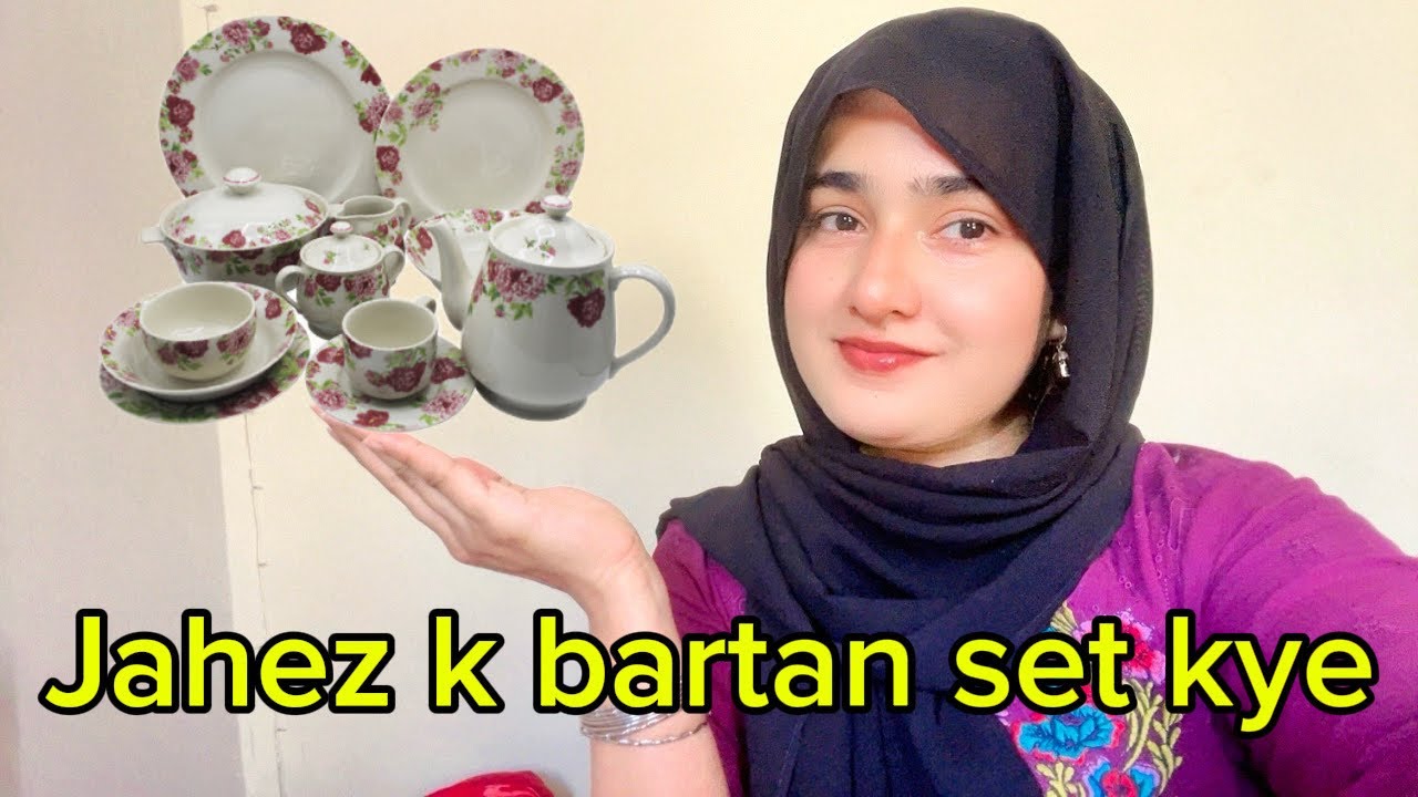 Jahez Ke Bartan Set Kiye 😍| Ghar Ki Safai Routine Vlog🥰