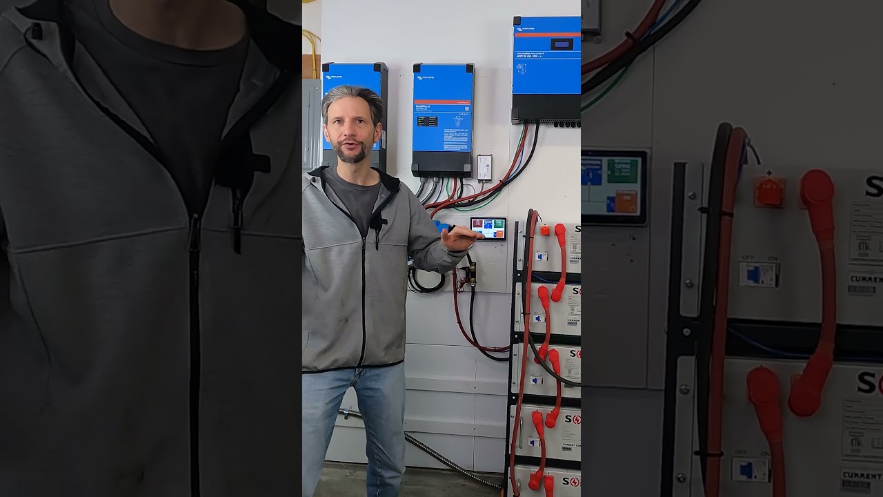 Victron DIY Complete Off Grid Home Backup System #solar