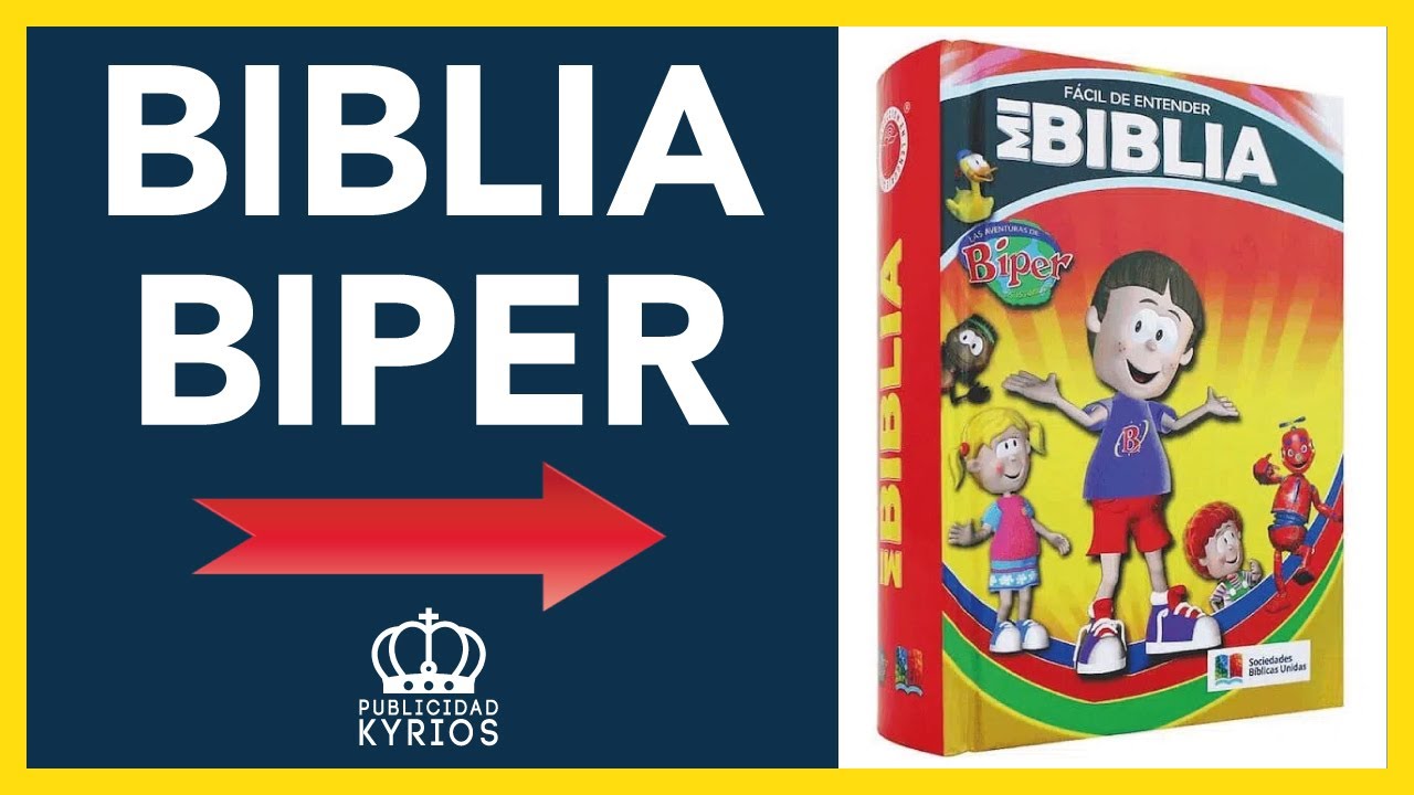 ✅ BIBLIA BIPER 🧒🏻 para NIÑOS