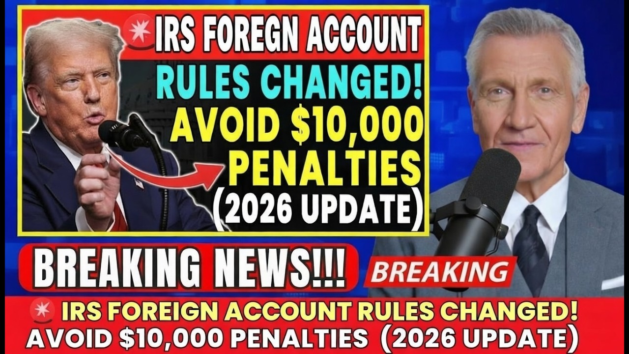 🚨 IRS Foreign Account Rules Changed! Avoid $10,000 Penalties (2026 Update) | Dexter