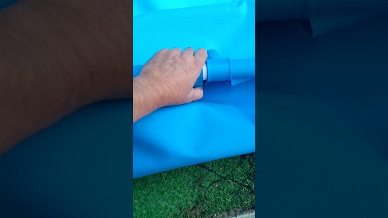 Démontage piscine tubulaire collé