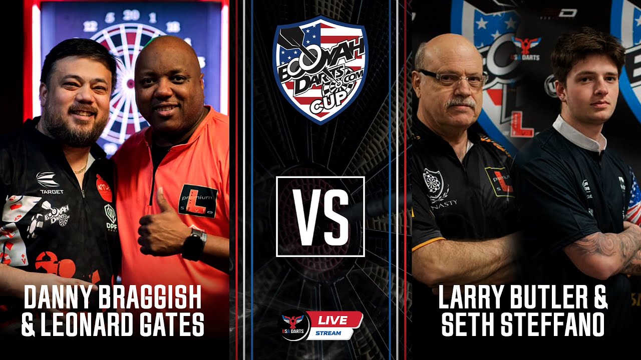 Danny Baggish & Leonard Gates vs Larry Butler & Seth Steffano | Pro Doubles 3rd | Booyah Cup