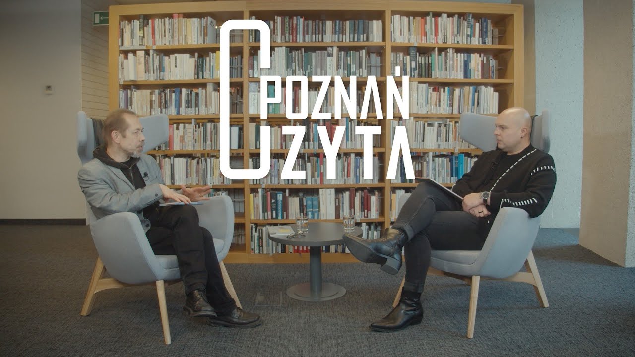 Poznań czyta. Odc. 1:  prof. Przemysław Czapliński