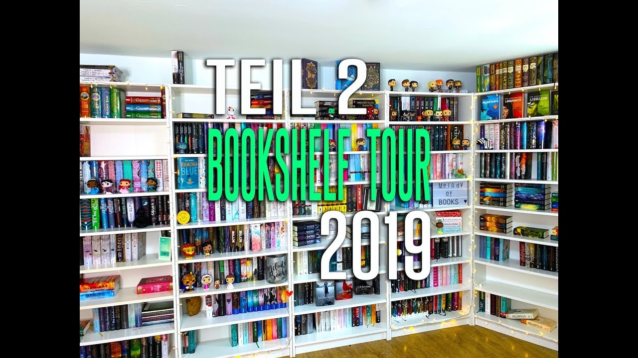 BOOKSHELF TOUR 2019 | Mein Hardcover Bücherregal Teil 2 - Oetinger, Loewe Verlag | melodyofbook