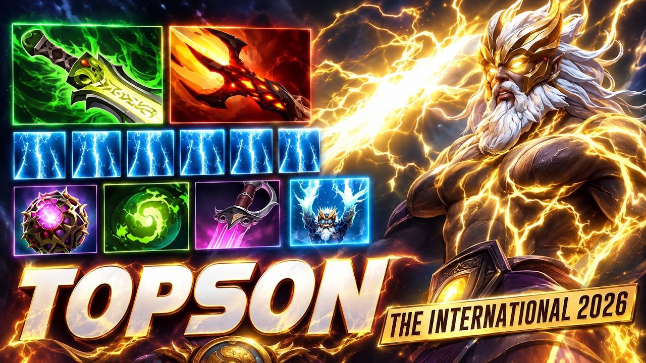 Topson Zeus - INTERNATIONAL 2026 - Dota 2 Pro Gameplay [Watch & Learn]