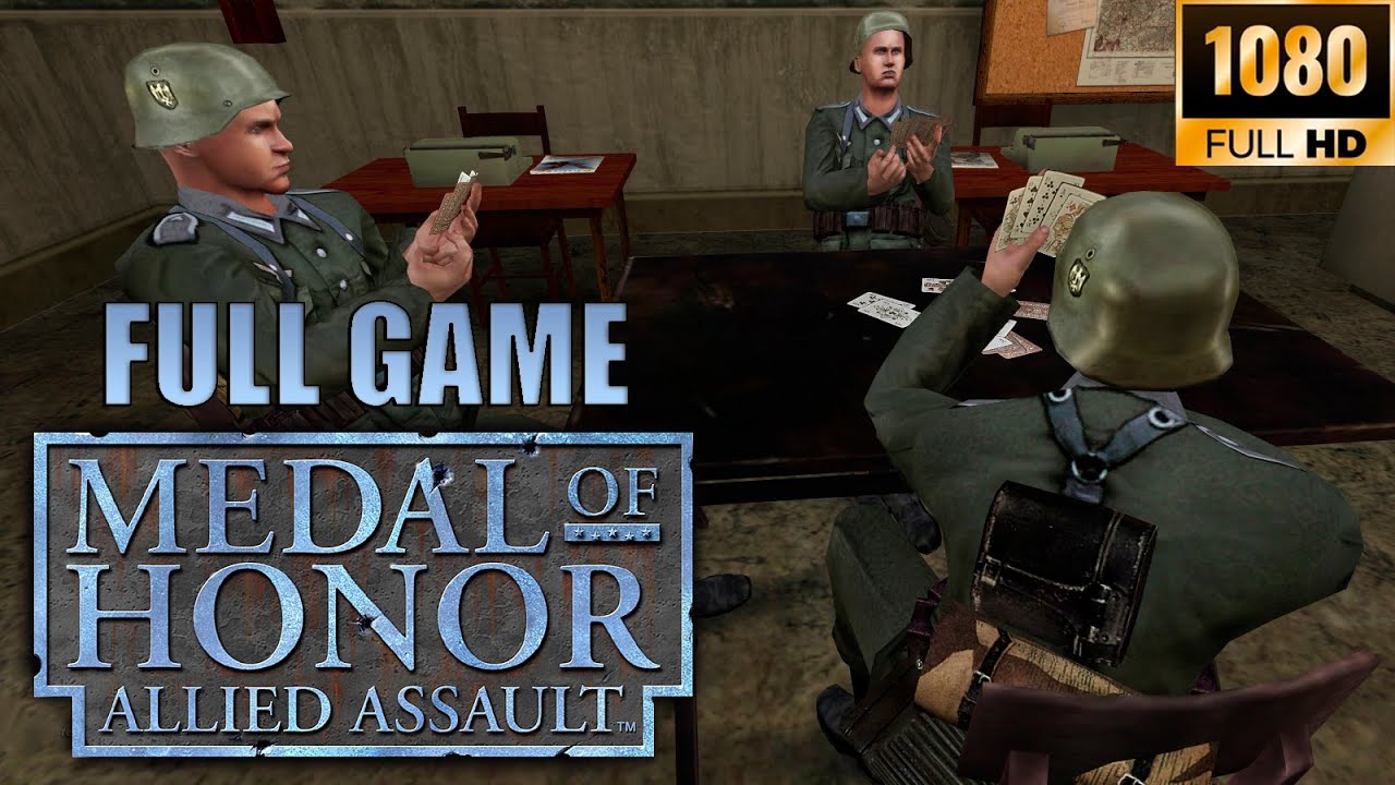 Medal of Honor Allied Assault Jogo Completo Sem Comentários PT-BR (Full Game No Commentary)