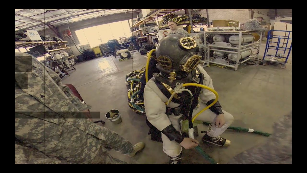 How to Dress in the Mark V Diving Suit