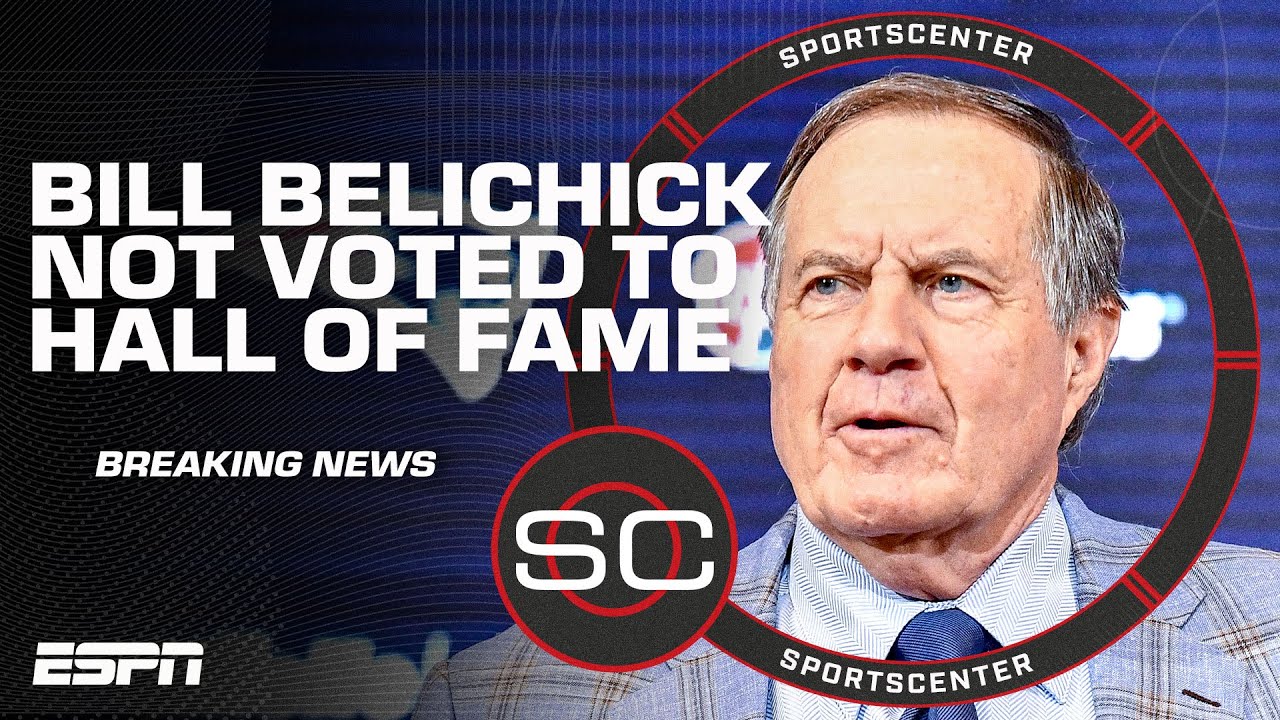 🚨 BREAKING: Bill Belichick NOT a first-ballot Hall of Famer 🚨 EMBARRASSING - Graziano | SportsCenter