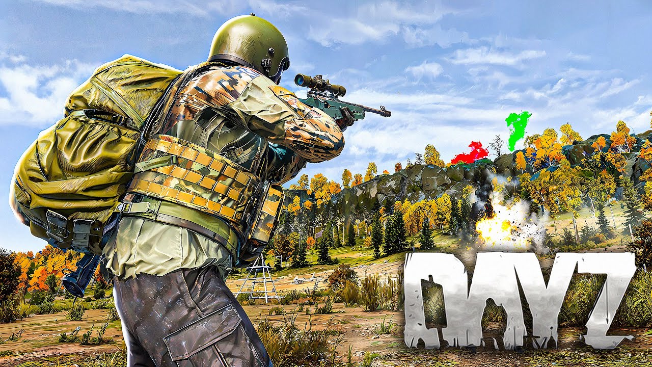 DAYZ #373 - НАПРЯЖЕННЫЙ БОЙ НА СКАЛАХ ⛰️