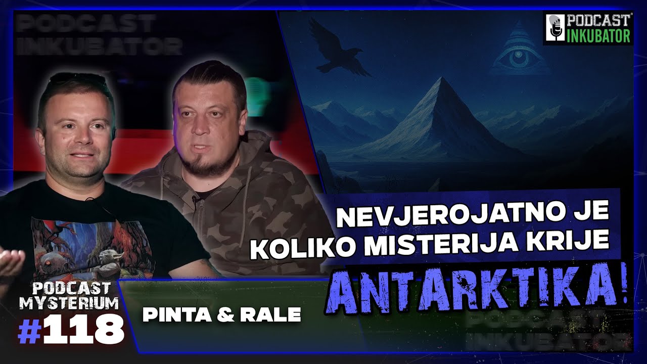 Podcast Mysterium #118 - ANTARKTIKA