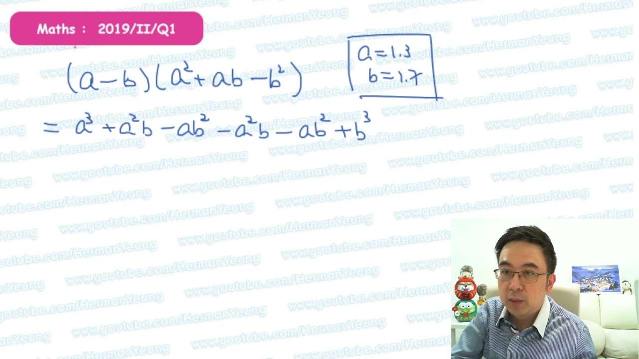 Herman Yeung - DSE Maths (Core) PP 2019/II/Q1 (F天書內容)