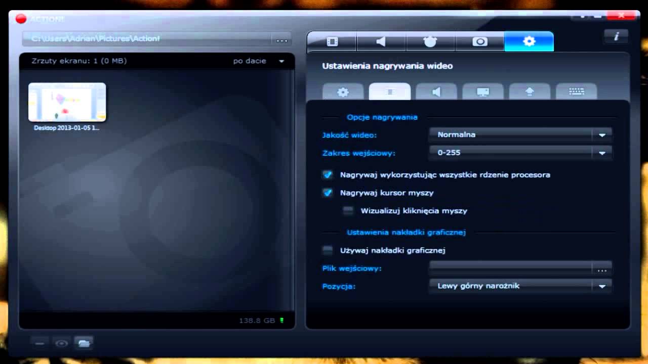 PORADNIK: Mirillis Action - jak nagrywać obraz i jednocześnie dźwięk (komentarz)