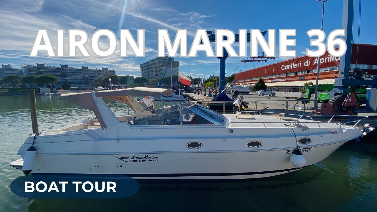 AIRON MARINE 36 - BOAT TOUR