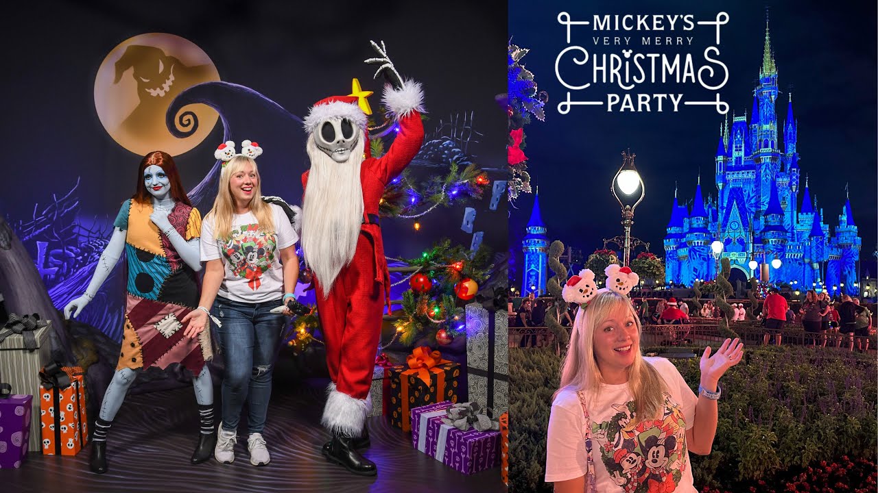 Mickey’s Very Merry Christmas Party! Parade, Fireworks, NEW Food, Rides, Characters & Snow!
