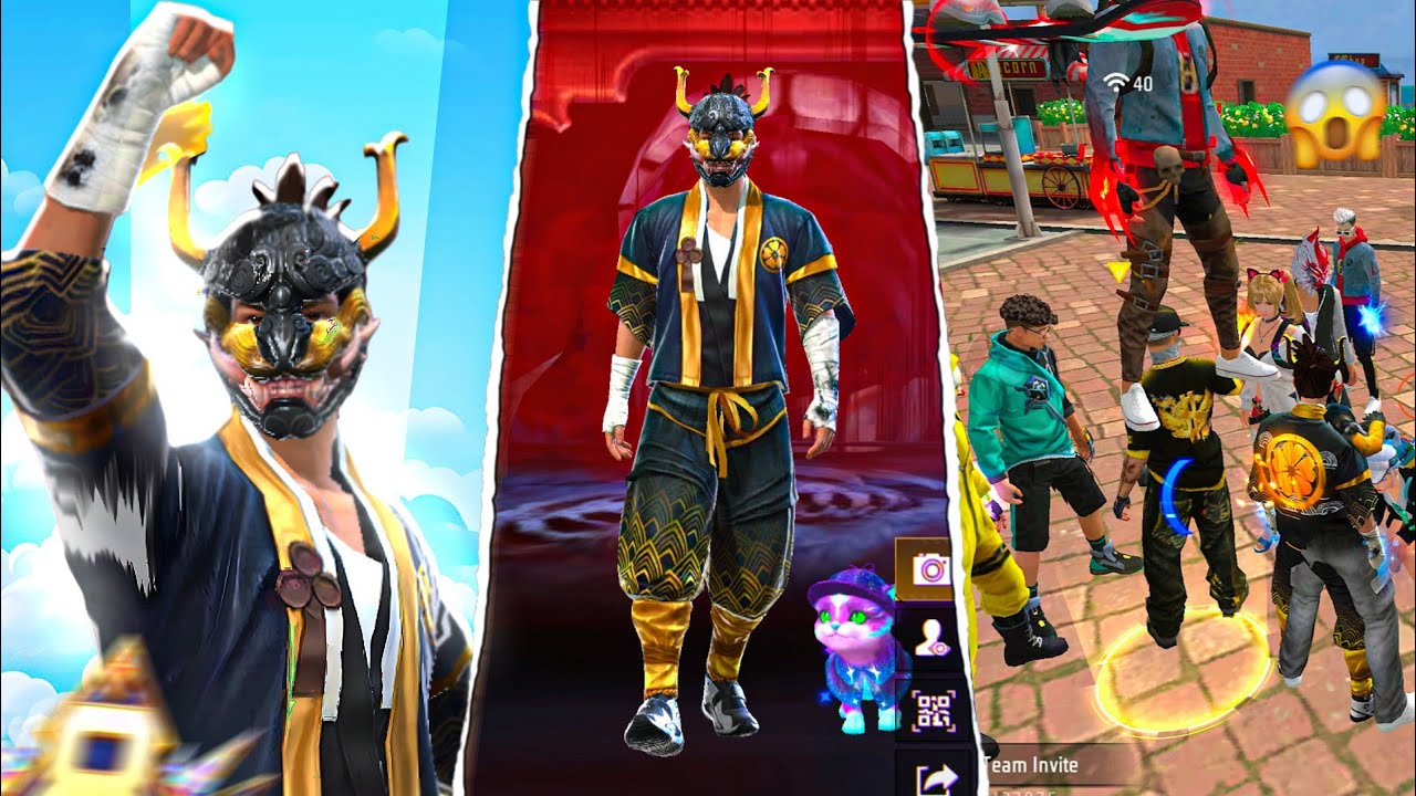 Random players Reaction on S1 GOLDEN SAKURA BUNDLE😱 PURA SOCIAL ISLAND TEAM-UP SURU KAR DIYA ?