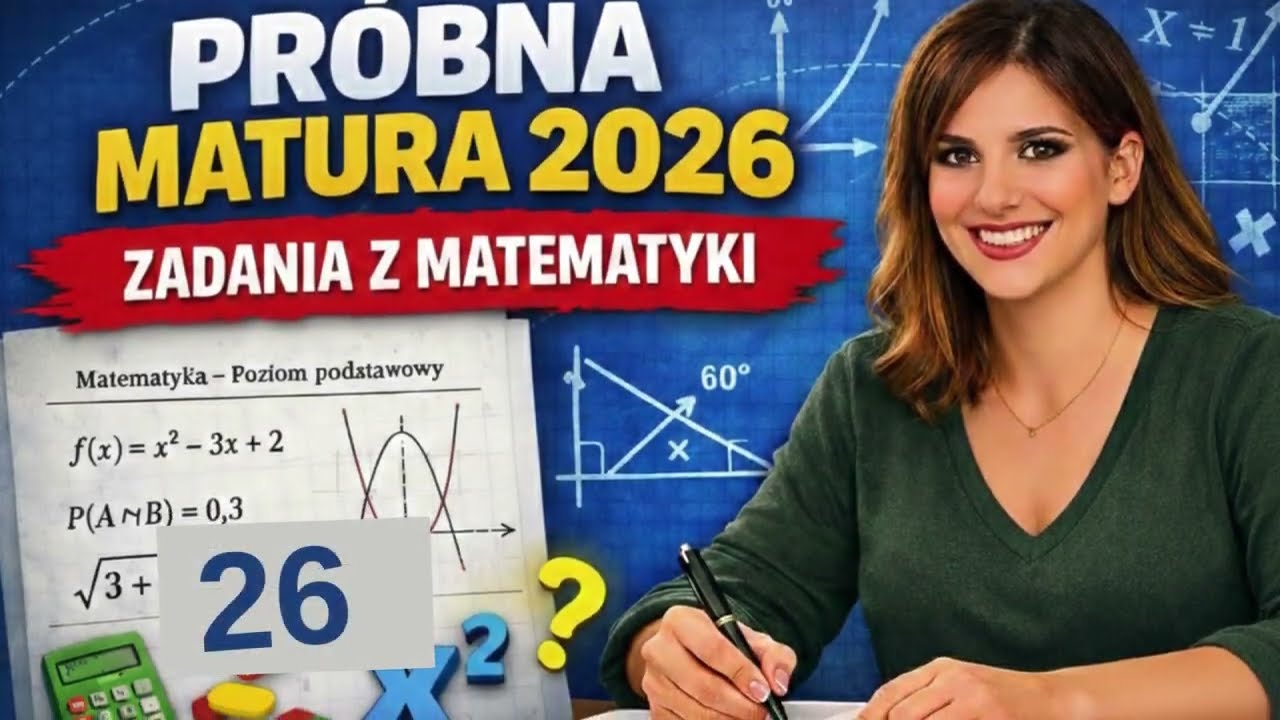 Zadanie 26. Próbna matura 2026. Nowa Era