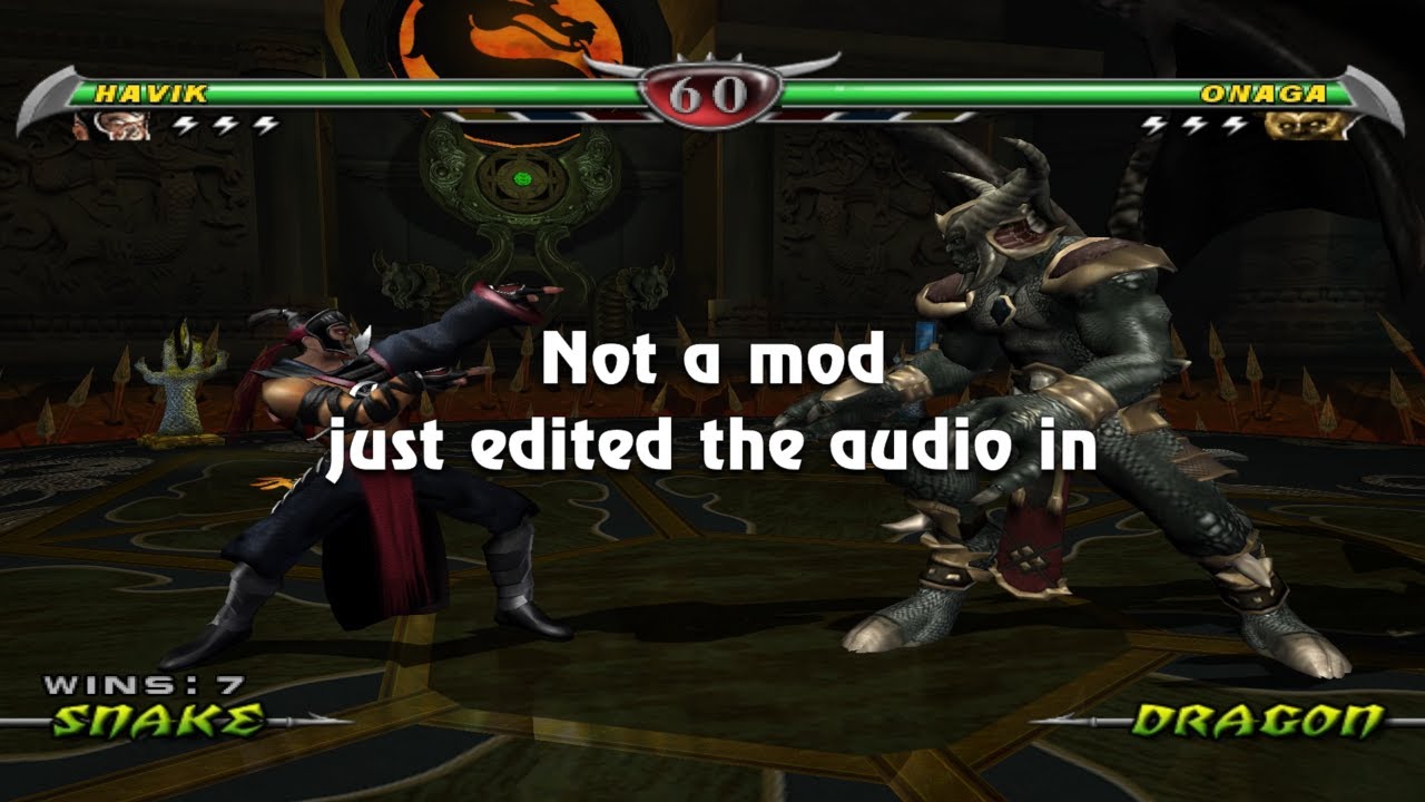 If Dragon King's Temple had it's original cut OST in Deception