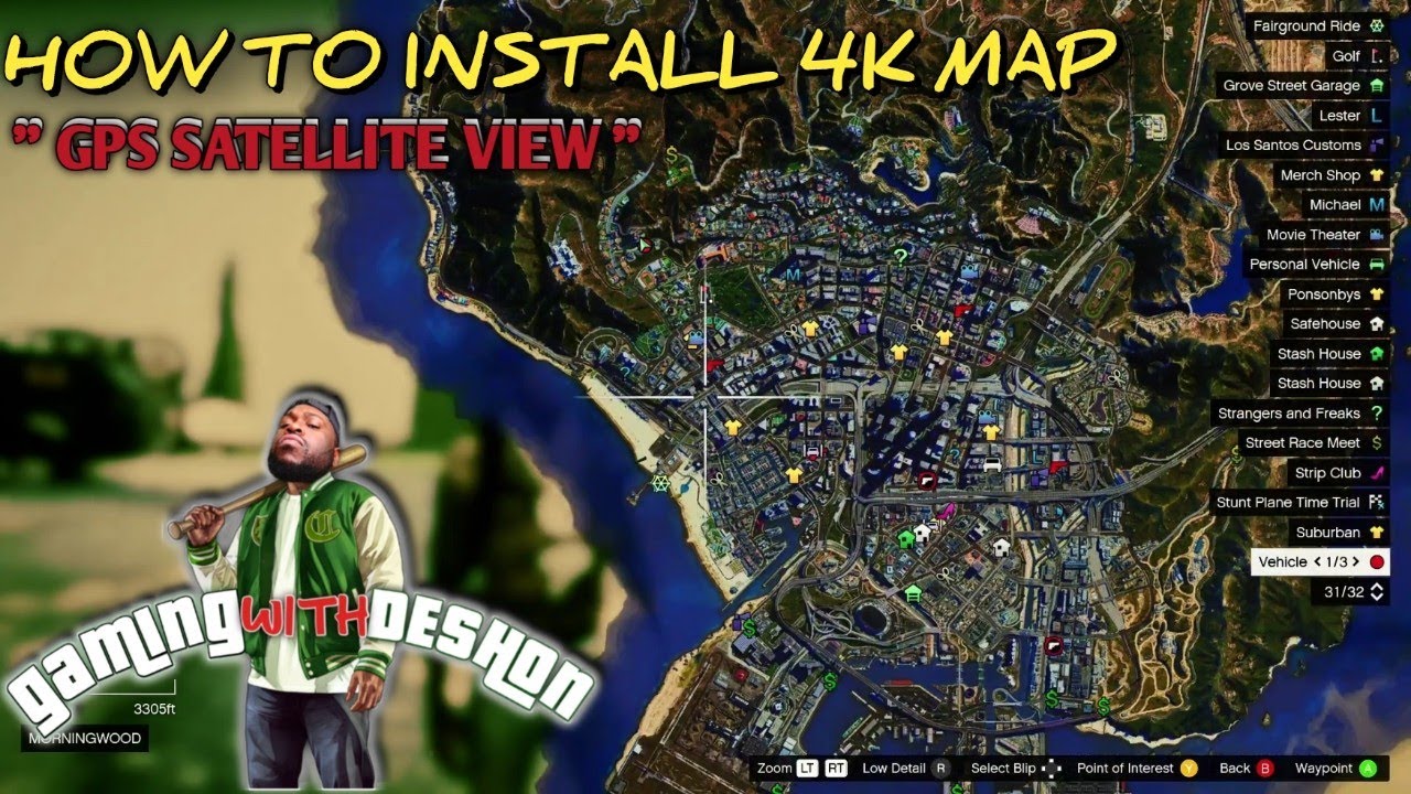 HOW TO INSTALL || 4K SATELLITE MAP